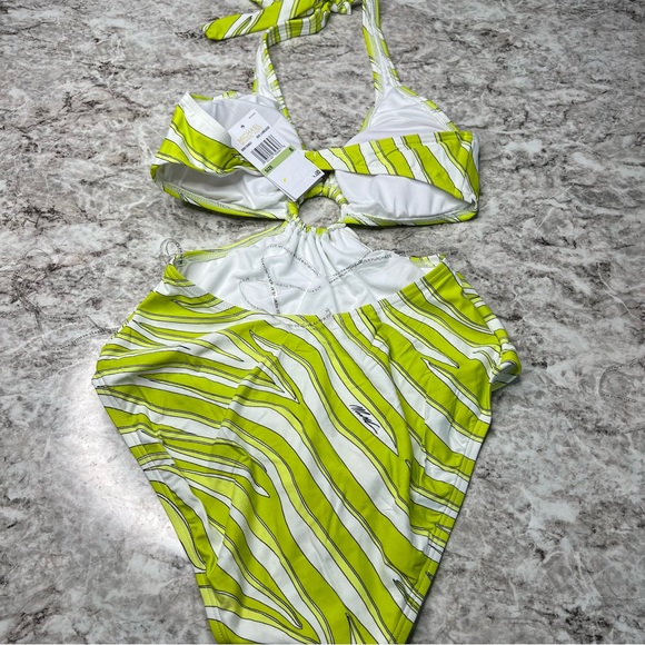 Michael Kors animal print one piece swimsuit size 8 eight NEW NWT - Picture 3 of 9